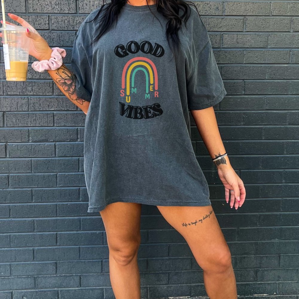 Retro Vintage Good Vibes Shirt